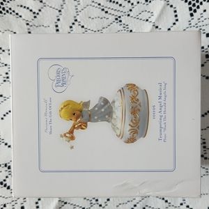 Precious Moments Trumpeting Angel Musical